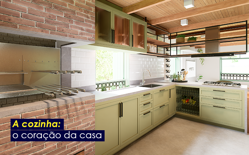Imagem 3D de projeto - ilustrativa