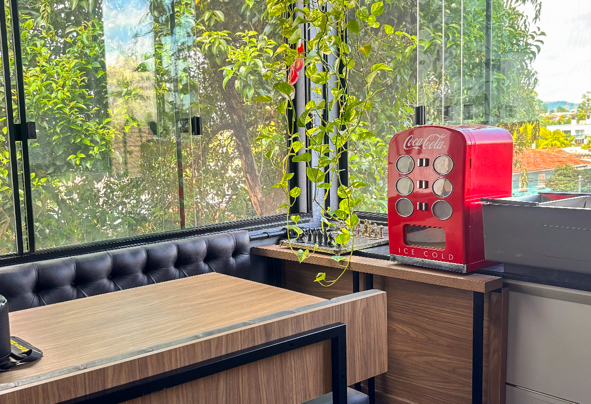 Fotografia ilustrativa da área gourmet 